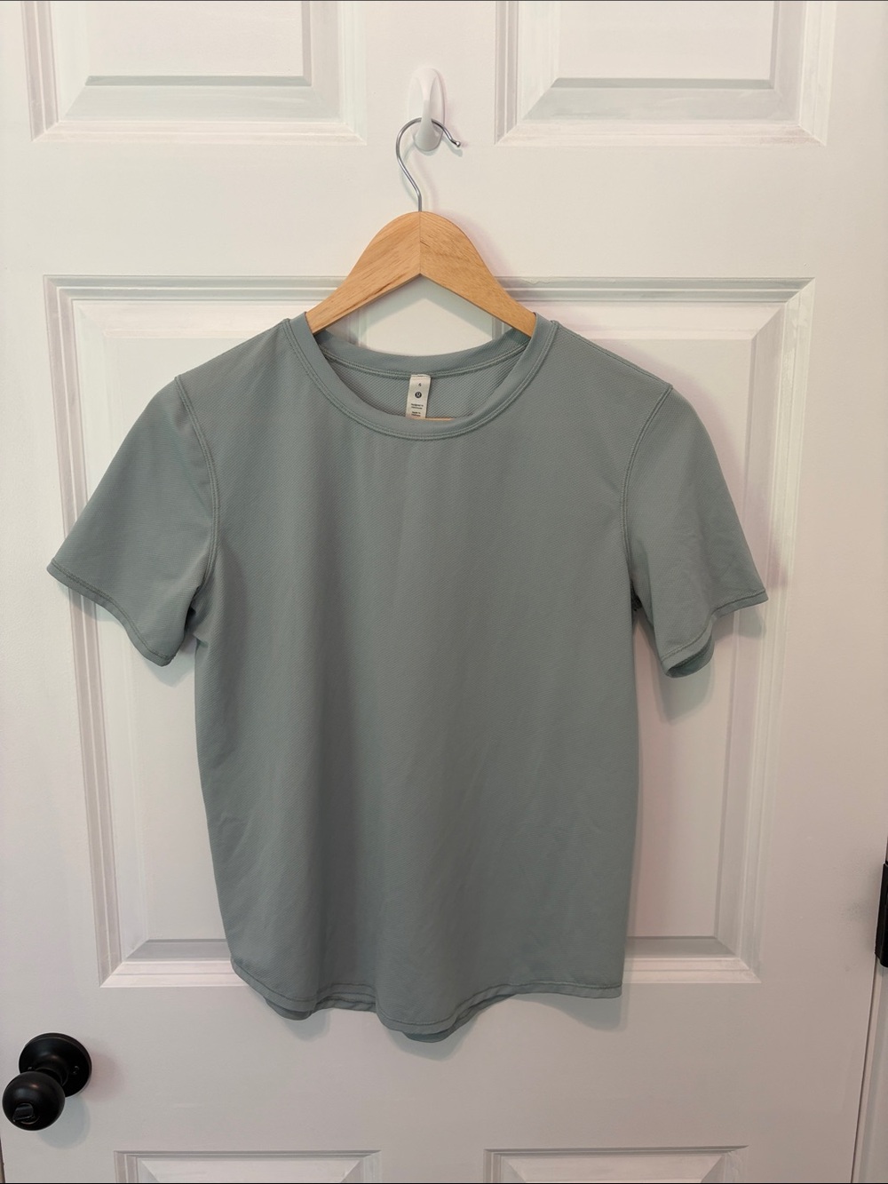 lululemon athletica Women's  Crew Tee in Sage Green